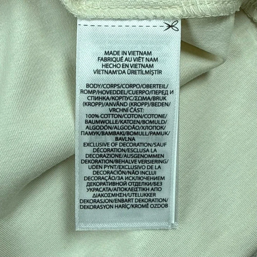 NEW Polo Ralph Lauren Mens Medium Cream Classic Fit Short Sleeve Polo Shirt
